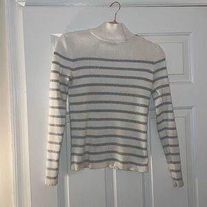 Ralph Lauren turtle neck button up sweater